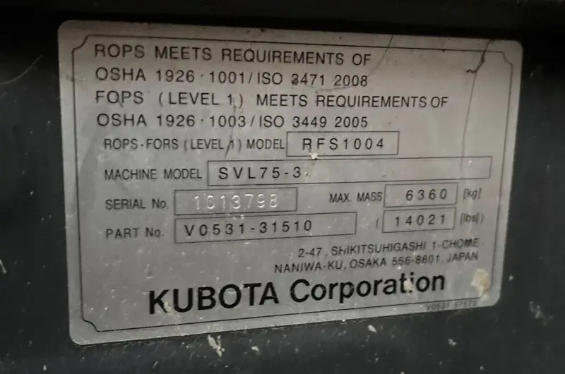 2024 Kubota SVL75-3 photo 45
