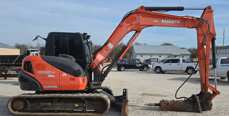 2017 Kubota KX080-4 photo 4