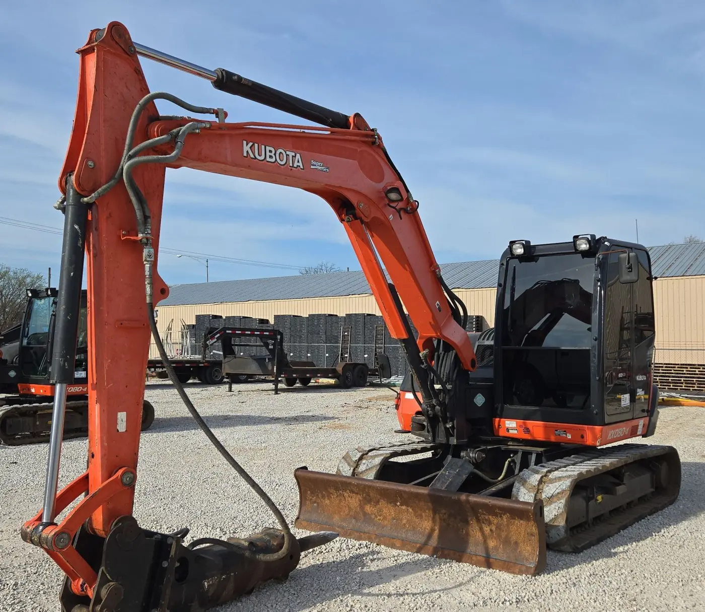 2017 Kubota KX080-4