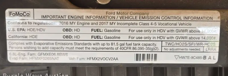 2017 Thor Motor Coach Stripped photo 110